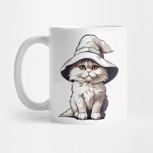 Magical Wizard Cat Mug